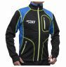 Лыжный костюм RAY, модель Star (Unisex), цвет черный/синий желтый шов (штаны с кантом) размер 50 (L)