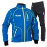 Лыжный костюм RAY, модель Star (Unisex), цвет синий/желтый (штаны с кантом) размер 46 (S)