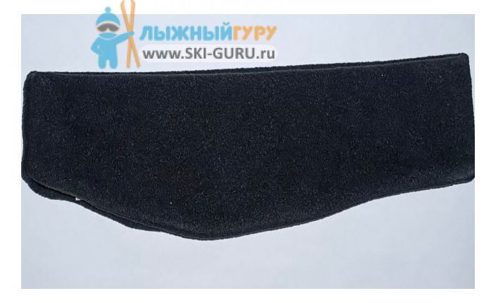 Повязка с ушками RAY флис, цвет черный
