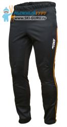 Брюки беговые RAY, модель Active (Unisex), цвет черный/коричневый, размер 48 (M)