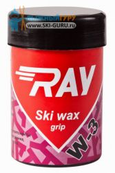 Синтетическая лыжная мазь RAY W-3 фиолетовая 35 грамм