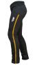 Брюки беговые RAY, модель Active (Unisex), цвет черный/коричневый, размер 50 (L)
