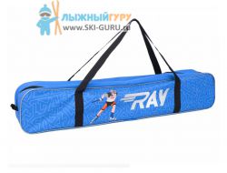 Чехол для лыжероллеров Ray, модель Принт, цвет синий, размер универсальный