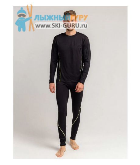 Термофутболка Comazo, модель Sport -15° (Man), цвет черный, размер 52 (XL)