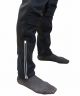 Брюки беговые RAY, модель Race (Unisex), цвет черный размер 60 (5XL)