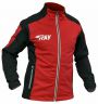 Куртка разминочная RAY, модель Pro Race (Man), цвет красный/черный размер 44 (XS)