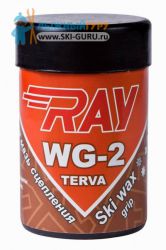 Смоляная лыжная мазь RAY WG-2 красная 35 грамм