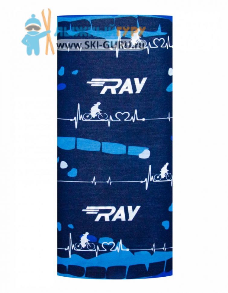 Труба-маска (баф) RAY принт радуга, 1 шт 