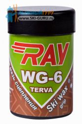Смоляная лыжная мазь RAY WG-6 светло-зеленая 35 грамм