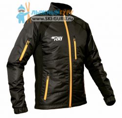 Куртка утепленная RAY, модель Active (Unisex), цвет черный/коричневый, размер 46 (S)