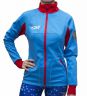 Куртка разминочная RAY, модель Star (Woman), триколор красная молния, размер 48 (L)