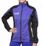 Куртка разминочная RAY, модель Pro Race (Woman), цвет фиолетовый/черный, размер 48 (L)