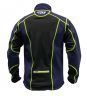 Разминочная куртка RAY, модель Star (Unisex), цвет фиолетовый/черный/желтый размер 56 (XXXL)