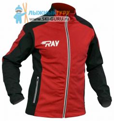 Куртка разминочная RAY, модель Pro Race (Man), цвет красный/черный размер 48 (M)