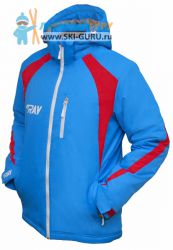Куртка утеплённая RAY, модель Патриот (Unisex), цвет синий/красный, размер 44 (XS)