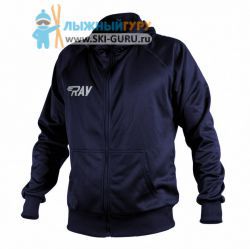 Толстовка RAY, модель Классик с капюшоном (Unisex), цвет темно-синий размер 46 (S)