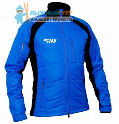Куртка утеплённая RAY, модель Outdoor (Unisex), цвет синий/черный, размер 46 (S)