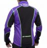 Куртка разминочная RAY, модель Star (Unisex), цвет фиолетовый/черный/желтый размер 50 (L)