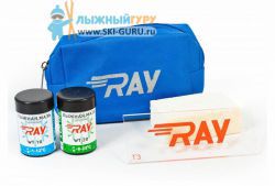 Набор лыжника RAY-сумка , мазь WT 10,WT-20,пробка,скребок