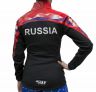 Куртка разминочная RAY, модель Pro Race принт (Woman), красный флаг РФ, размер 48 (L)