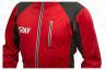 Лыжный костюм RAY, модель Star (Unisex), цвет красный/черный (штаны с кантом) размер 52 (XL)
