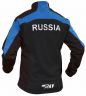 Куртка разминочная RAY, модель Pro Race (Man), цвет синий/черный размер 62 (6XL)