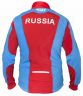 Куртка разминочная RAY, модель Star (Unisex), триколор белая молния размер 56 (XXXL)