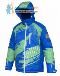 Куртка утеплённая RAY, модель Патриот (Unisex), цвет синий/зеленый, рисунок Свердловская область, размер 46 (S)