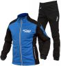 Лыжный разминочный костюм RAY, модель Pro Race (Man), цвет синий/черный размер 52 (XL)