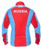 Куртка разминочная RAY, модель Star (Unisex), триколор красная молния размер 56 (XXXL)