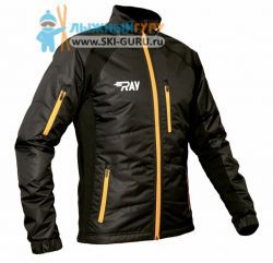 Куртка утепленная RAY, модель Active (Unisex), цвет черный/коричневый, размер 48 (M)