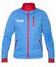 Куртка разминочная RAY, модель Star (Unisex), триколор красная молния размер 46 (S)