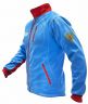 Куртка разминочная RAY, модель Star (Unisex), триколор красная молния размер 60 (5XL)